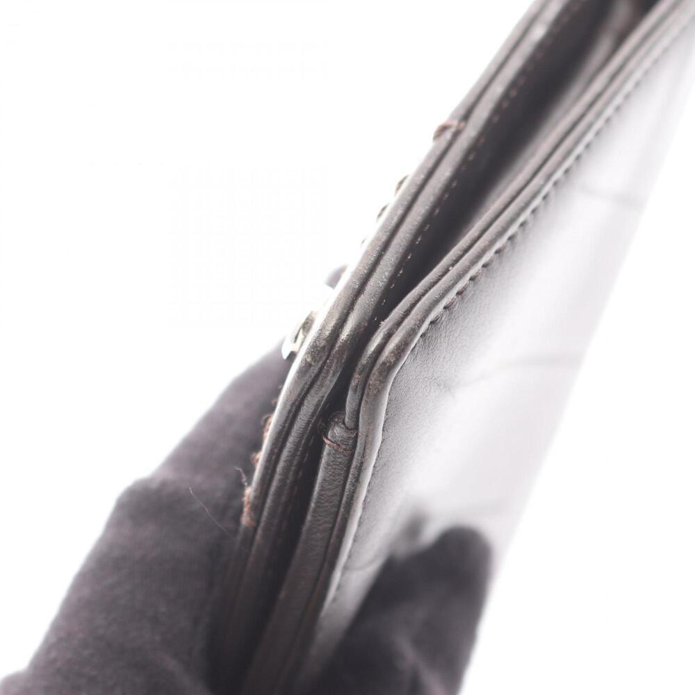 CHANEL Authentic Brown Leather Wallet - Picture 10 of 13